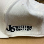 Official Matt Mills - J5 Western - Premium White Fitted Cap